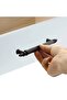(Hard Plastic) 10 Pieces Polavit 160 mm Black Furniture Kitchen Drawer Cabinet Cupboard Handle Handle Handles - 2