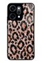 Oppo Reno 14 Pro Rose Gold Leopard Design Glossy Phone Case