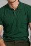 Men's Fashion Comfort Green Polo Collar T-Shirt - 6