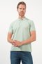 Green Polo Collar Pique Short Sleeve Slim Fit Cotton T-Shirt 1011260170 - 5