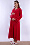 Cotton Maternity and Breastfeeding Set Effortt - Cherry - 8