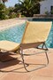 Yellow 100% Cotton Sunbed Towel, 60X180 Cm, Quick-Drying Beach Towel - 3