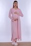 Pregnancy and Postpartum Period Cotton Set 4 Pieces Effortt - Pink - 5