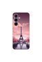 Samsung Galaxy S25 Compatible Paris 3 Design Transparent Case