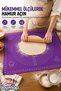 45X65 cm Silicone Dough Rolling Mat – Non-Stick, Non-Slip Dough Kneading and Pastry Mat with Measurement Guide - 5