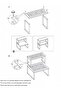 1-Piece Kitchen Shelf Insert Organizer, Stackable Counter Spice Storage Rack Metal Space Saver, White - 5