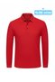 Unisex Children's Long Sleeve 100% Cotton Polo Collar T-Shirt Daily and School Uniform School T-Shirt