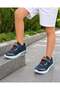 Colorful Patterned Children's Sports Shoes - Navy - 2