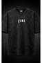 The Cure Vintage Washed Oversize T-Shirt Front and Back Printed Gothic Rock Black Tshirt - 3
