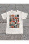 Coffees Printed Unisex Oversize T-Shirt