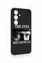Samsung S24 Compatible Ataturk Eyes Patterned Silicone Case - 3