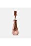 Women's Salmon Wallet Straw Shoulder Bag with Leather Detail and Accessories - 5