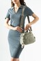 Ultra-Light, Multi-Pocket, Crossbody Bag, Handbag, Mink Model: (571-6X) - 3