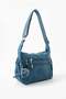 Crossbody Ultra Light Multi-Pocket Shoulder Bag Blue (Model: 571-6L) - 3
