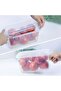 Volwco 3 Pcs 4.7L Large Plastic Refrigerator Stackable Food Storage Containers with Lids - 4