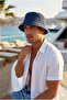 Navy Blue Bucket Hat Fisherman Hat Bucket Hat - 4