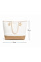 Luxurious, Water and Sand Repellent, Zippered, Large Size Beach Bag - 2