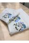 Punch Embroidered Mother-Daughter Towel Set, Dowry Gift, Daily Towel - 3
