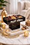 Elegant Black Acrylic Ramadan Kareem decorative/candy tray – Illuminated Islamic Gift & Home Decoration (25x14x16 cm),QT019 - 4