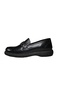 Lara women's genuine leather loafer elegant daily shoe black - 3