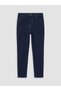 Vizyon New Season Blue Plus Size Slim Mom Women's Jean Pants - 5