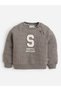 Boys Solid Co-Ord Set – "Freestyle Skate Club" Print Sweatshirt & Jogger Pants - 4