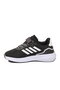 Black-White Velcro Mesh Lightweight Boys' Sports Shoes 755 F - 4