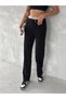 Women's High Waist Wide Leg Lace-Up 2-Strap Sweatpants 3035 - 4