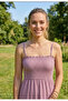 Women's Strappy Chest Gipe Elastic Mini Dress - 4