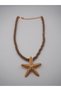 Women's Gold Starfish Figured Rope Cord Necklace Summer Trend Necklace - 3