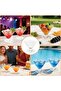 50 Sets Plastic Martini Glasses, 5 oz Clear Cocktail Dessert Parfait Glasses Unbreakable Mini Martini Cups - 5