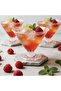 50 Sets Plastic Martini Glasses, 5 oz Clear Cocktail Dessert Parfait Glasses Unbreakable Mini Martini Cups - 2