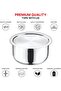 Stainless Steel 304 Grade Tope with Lid - 24 cm, 5.3 L (Induction Friendly) - 3