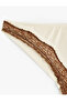 Lace Detailed Brazilian Panties - 3