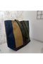 Waxed Canvas Bag Large Size Women's Shoulder Bag with Pockets Colorful - 2