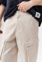 Sway Stripe Patterned Cargo Trousers with Pocket Detail - 5