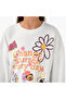 Graphic Print Sweatshirt with Long Sleeves - 4