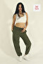 Women's Oversize Parachute Fabric Cargo Pocket, Leg Clip, Baggy Trousers - 2