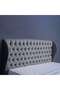 Pluto Headboard Chanel Grey L-180 : H-125 Cm - 4