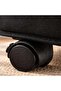 Max Flip-top Storage Box With Wheels 69x33x22cm - Black/natural - 3