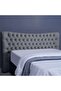 MARS HEADBOARD CHANEL GREY L-160 : H-125 CM