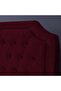 ANDROMEDA HEADBOARD VELVET MAROON L-200 : H-125 CM - 4