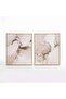 Velaria 2-piece Printed Canvas Framed Wall Art 40x50cm - Beige - 3