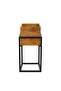 Koa Wooden Planter With Metal Stand 30x30x58cm -natural - 4