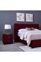 NEPTUNE HEADBOARD VELVET MAROON L-160 : H-125 CM - 6