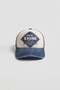 Unisex Vintage Washed Shine Retro Printed Hat Burgundy