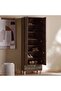 Emily Shoe Rack 16 Pairs With 2 Door & 1 Drawer - Walnut - 3