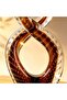 Forge Glass Eight Decor Sculpture 18x11x41.5cm - Brown - 2