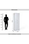 Vasagle Shoe Rack 33 Pairs With 4 Door -white - 7