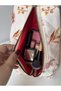 Handmade Autumn-Themed Zippered Quilted Makeup Bag and Organizer - 6